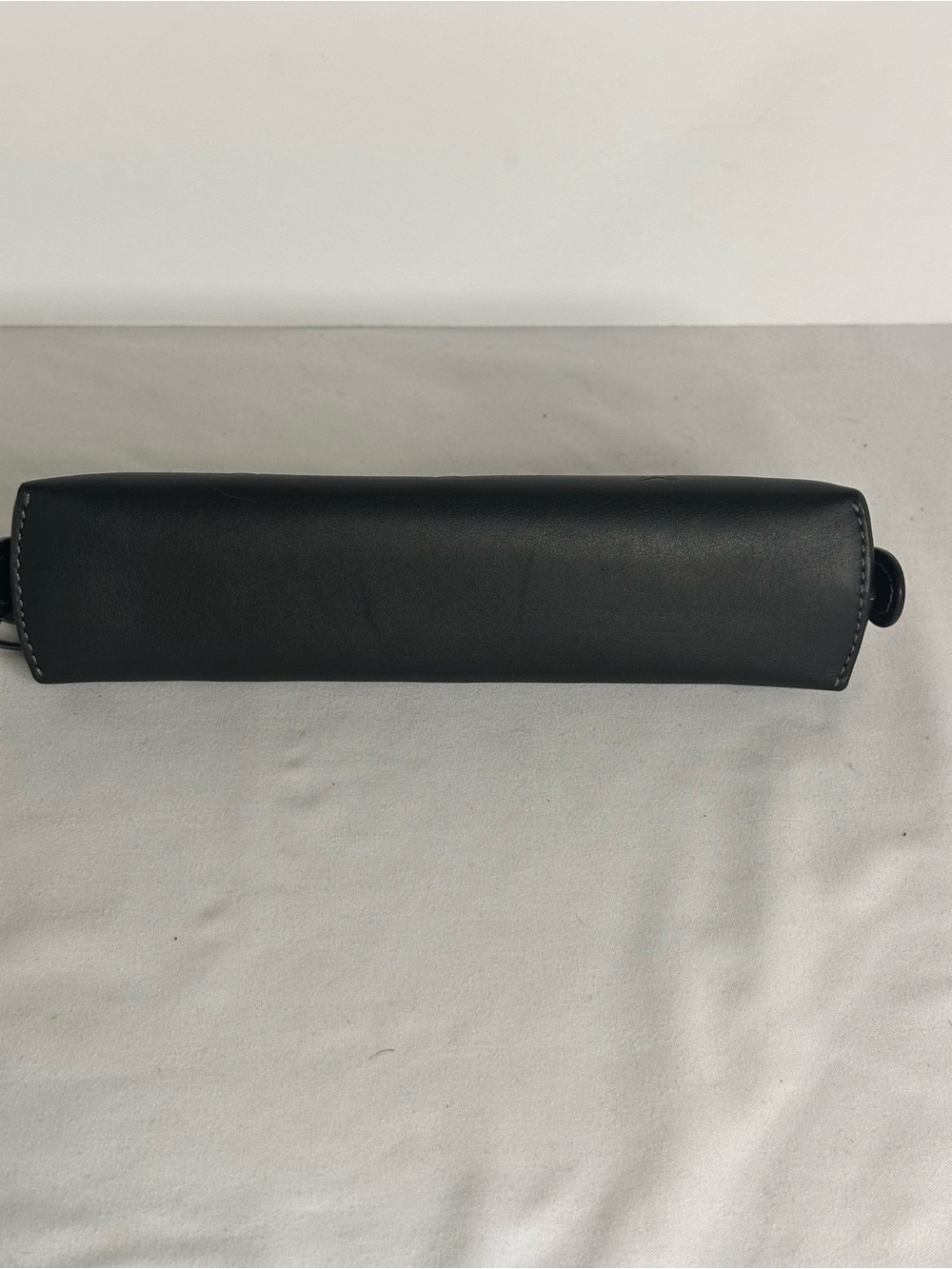 Coach Black Star-Embossed Leather Pencil Case Pouch - Picture 7 of 7